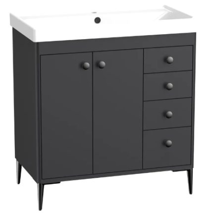 Alternative view of Paragon 800 Freestanding Vanity Unit & Basin