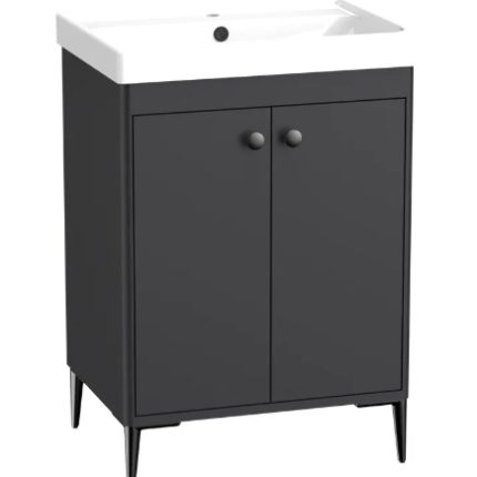 Alternative view of Paragon 600 Freestanding Vanity Unit & Basin