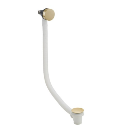 Crosswater Bath Filler with Click Clack Waste