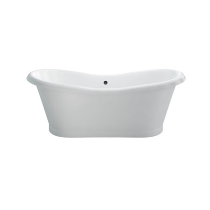 Burlington Admiral Freestanding Double Ended Bath Acrylic