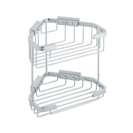 VADO Large Double Triangular Corner Basket