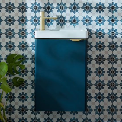 Alternative view of Cameo 400mm Wall Hung Cloakroom Unit