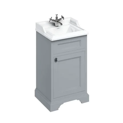 Burlington 50 Freestanding Vanity Unit with Basin - Classic Grey