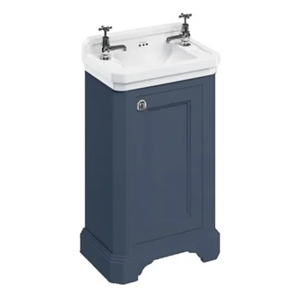 Alternative view of Burlington Edwardian 510 Freestanding Cloakroom Vanity Unit With Basin