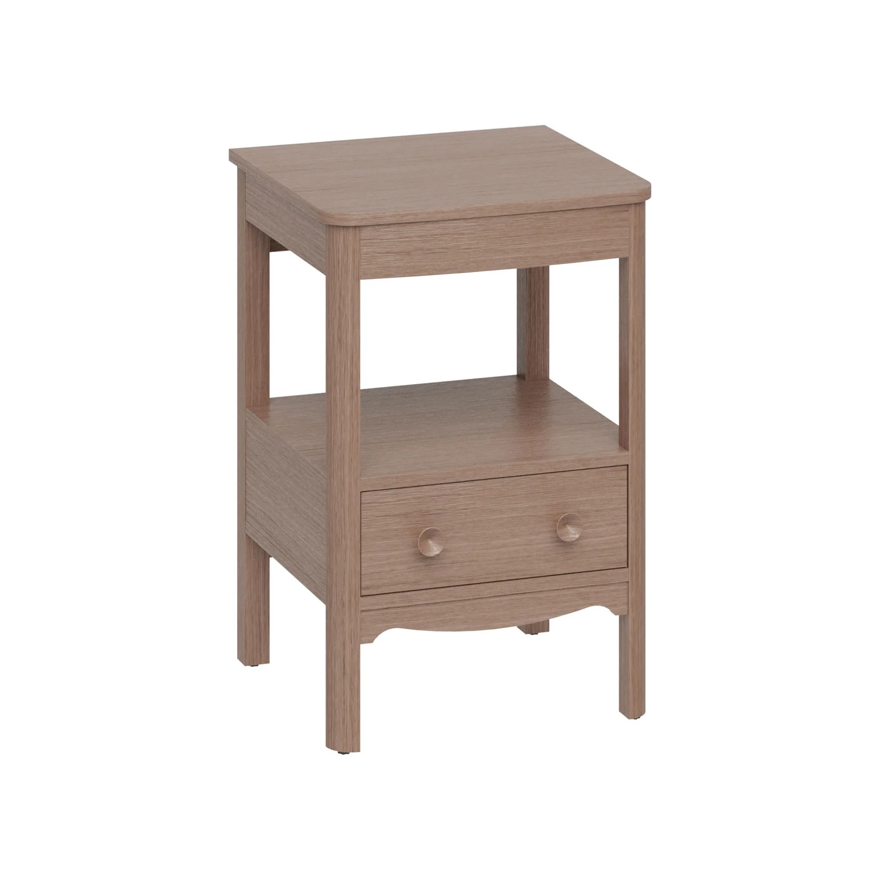 Burlington Guild Floorstanding Vanity Unit With Worktop - Dark Oak - Image 4