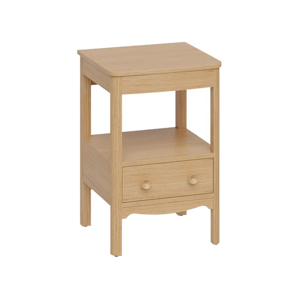 Burlington Guild Floorstanding Vanity Unit With Worktop - Light Oak