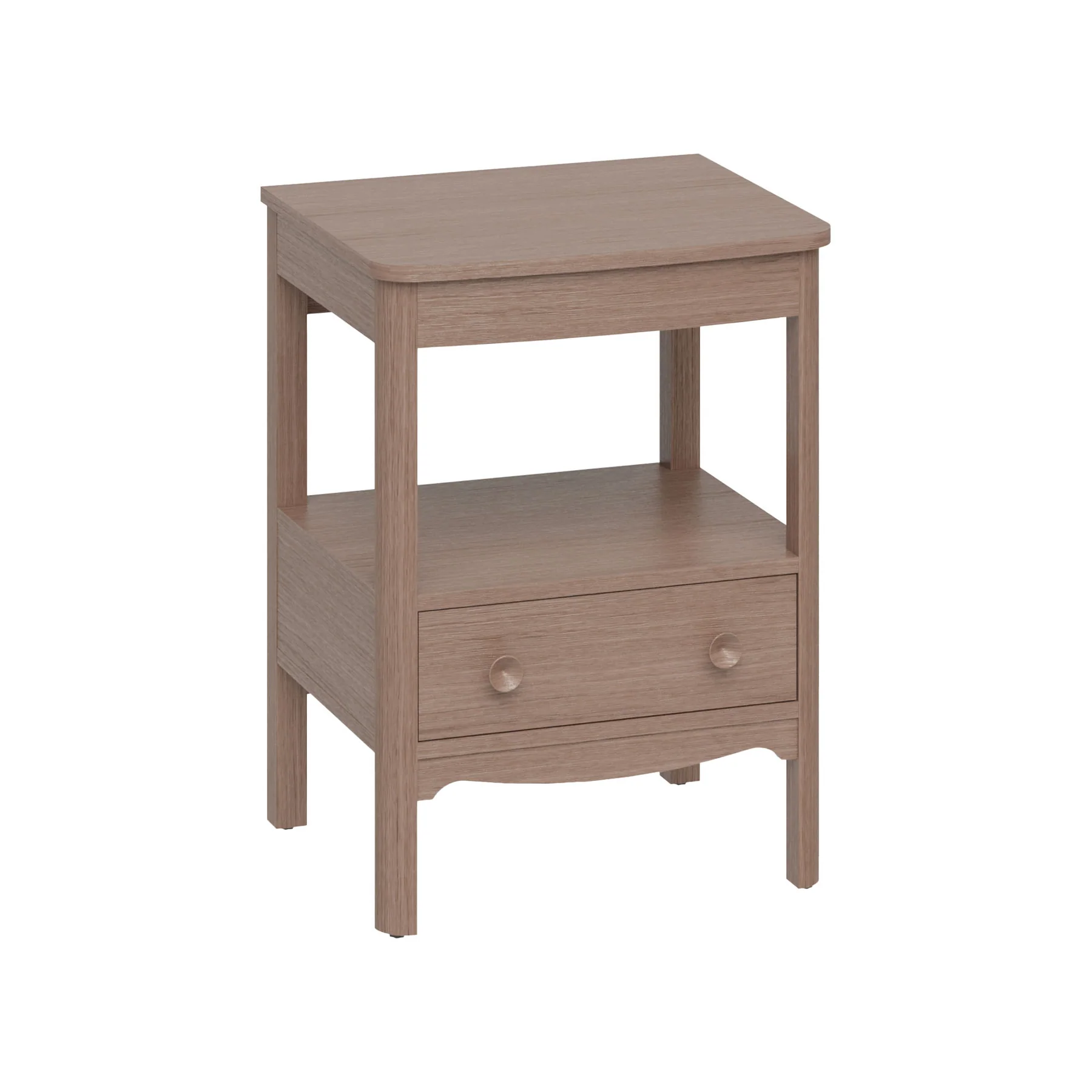 Burlington Guild Floorstanding Vanity Unit With Worktop - Dark Oak - Image 5