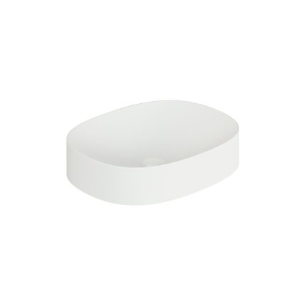 Alternative view of Oval Mineral Cast Countertop Basin