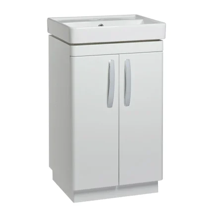 Alternative view of Tavistock Compass Floorstanding Vanity Unit With Deep Ceramic Basin