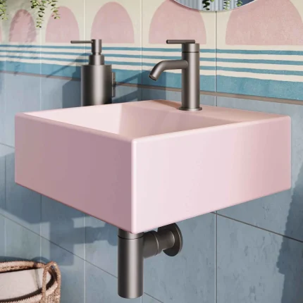 Alternative view of Crosswater 3ONE6 Lever Basin Mixer Tap Monobloc