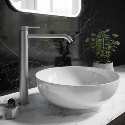Alternative view of Crosswater 3ONE6 Tall Mono Basin Mixer Tap
