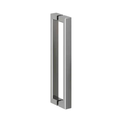 Alternative view of Crosswater Asura Quadrant Shower Door - Polished Stainless Steel