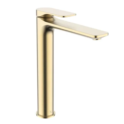 Alternative view of Crosswater Fuse Tall Basin Mixer Tap With Click-Clack Waste