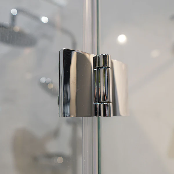 Crosswater DESIGN 8 Inline Hinged Shower Door & Optional Side Panel - Image 4