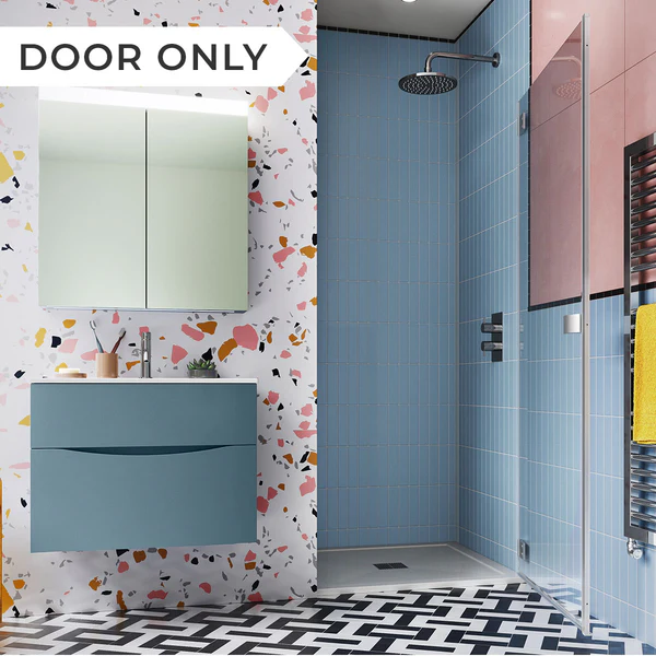 Crosswater DESIGN 8 Hinged Shower Door & Optional Side Panel - Image 5