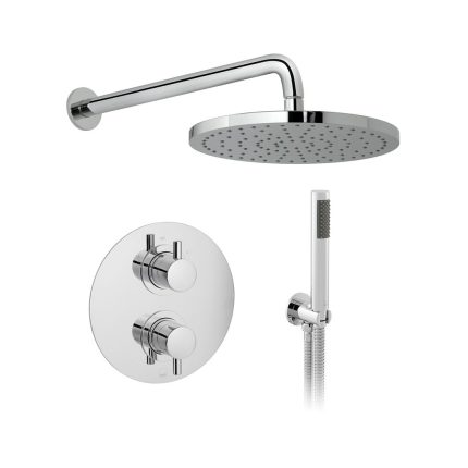 VADO DX Celsius Concealed 2 Outlet Thermostatic Shower Set