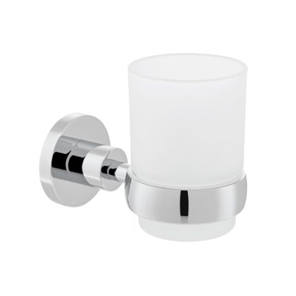 VADO Element Frosted Glass Tumbler & Holder