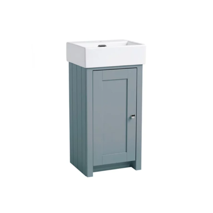 Lansdown 430 Floorstanding Cloakroom Vanity Unit With Washbasin