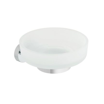 VADO Life Frosted Glass Soap Dish & Holder