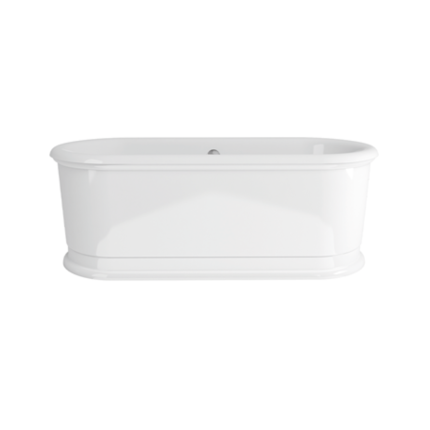 Burlington London Round Double-Ended Bath 1800x850mm