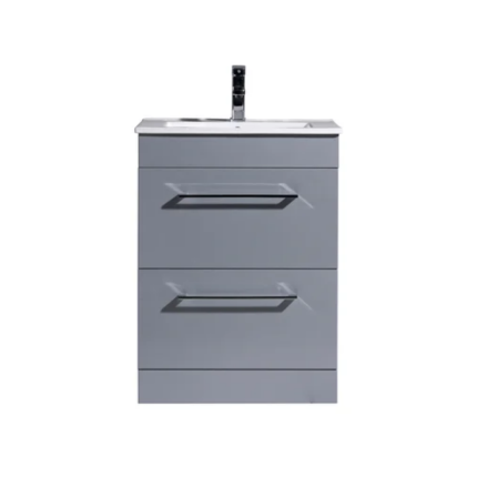 Siren 500 Pebble Grey Floor Unit & Basin​