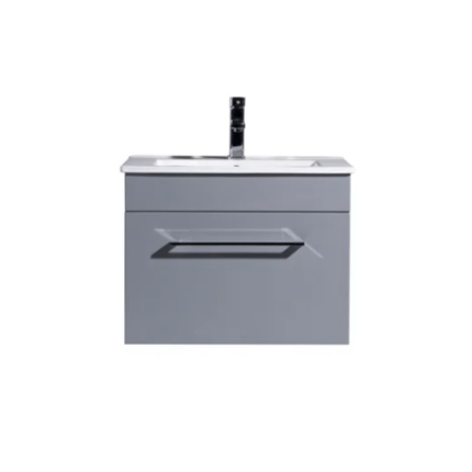 Siren 500 Pebble Grey Wall Unit & Basin​