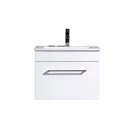 Siren 500 Gloss White Wall Unit & Basin