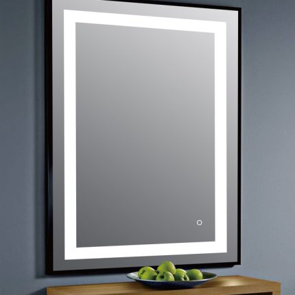 SN-12 BLACK LED MIRROR