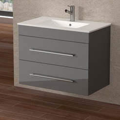 Alternative view of Sorento 800 Wall Hung Unit & Basin​