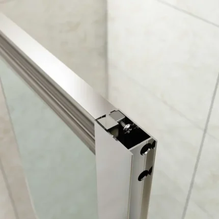 Alternative view of Merlyn MBox Sliding Shower Door In Recess - Chrome