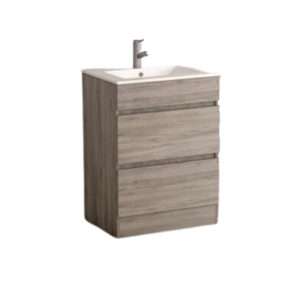 Viena Grey Ash 600 Floor Unit & Basin