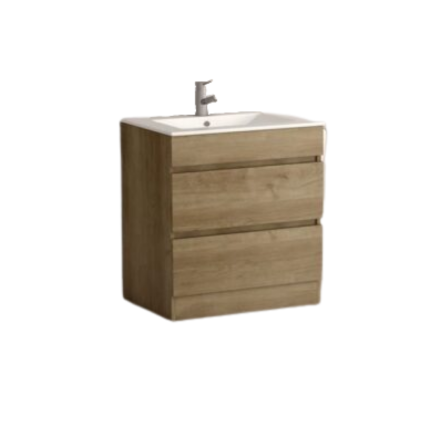 Viena Oak 800 Floor Unit & Basin